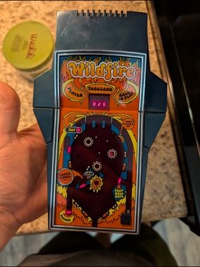 Vintage 1979 Parker Brothers Wildfire Electronic Pinball Game Tested and Working